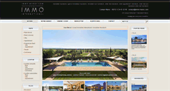 Desktop Screenshot of immo-maroc.com